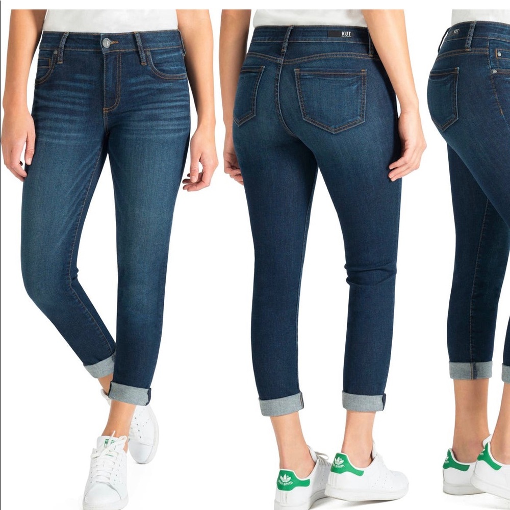 Kut from the Kloth Donna high rise ankle skinny